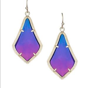 Kendra Scott iridescent Alex earrings